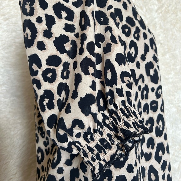 NWT Sanctuary Cheetah Print Button-Up Blouse - Picture 10 of 10